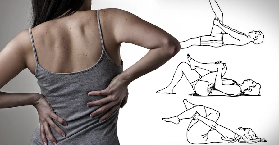 7 ejercicios para aliviar el dolor de espalda y de cuello