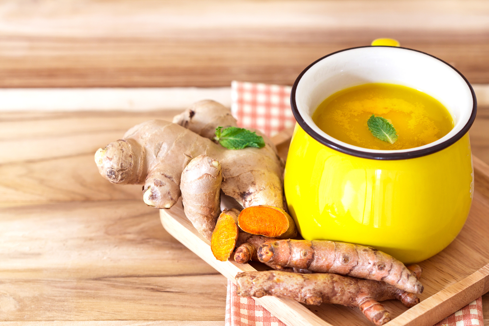 Té de cúrcuma para la migraña